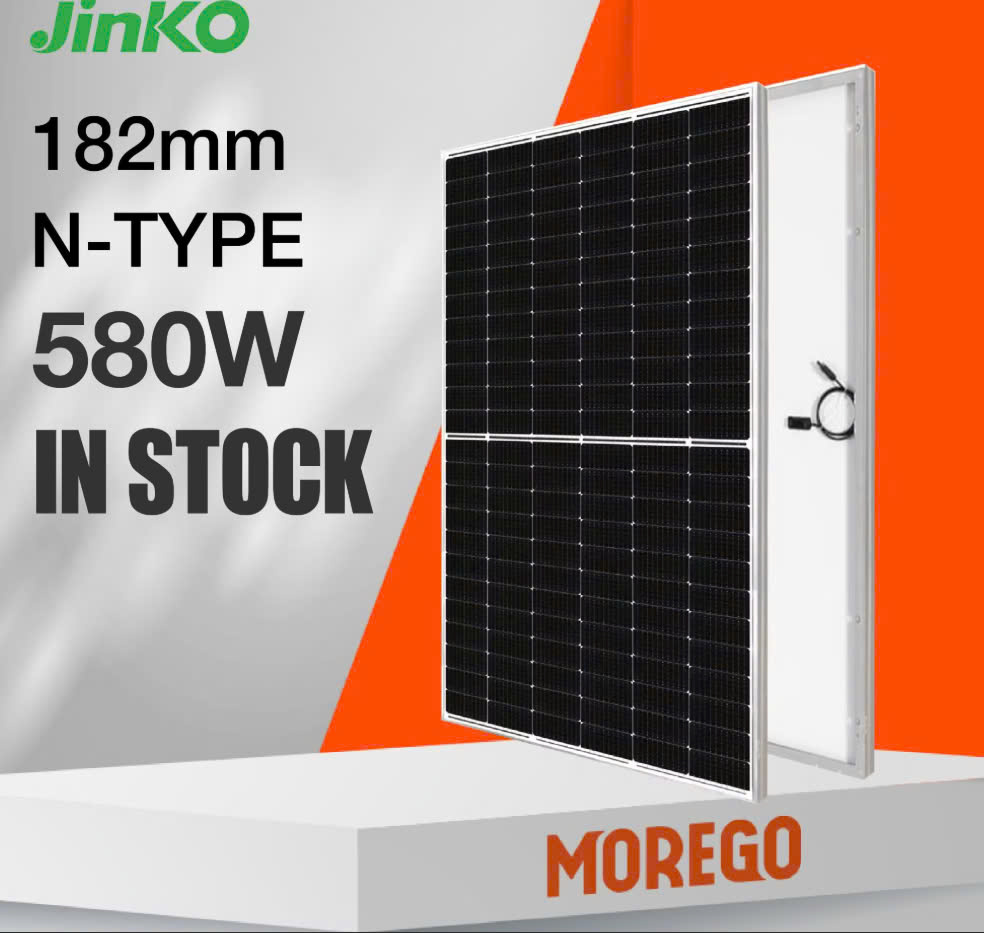Tấm Pin Năng Lượng Mặt Trời Jinko 580W