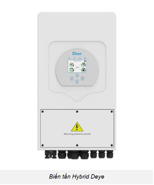 Inverter Hybrid Deye 5kW | Biến Tần Hòa Lưới Có Lưu Trữ Deye 5KW