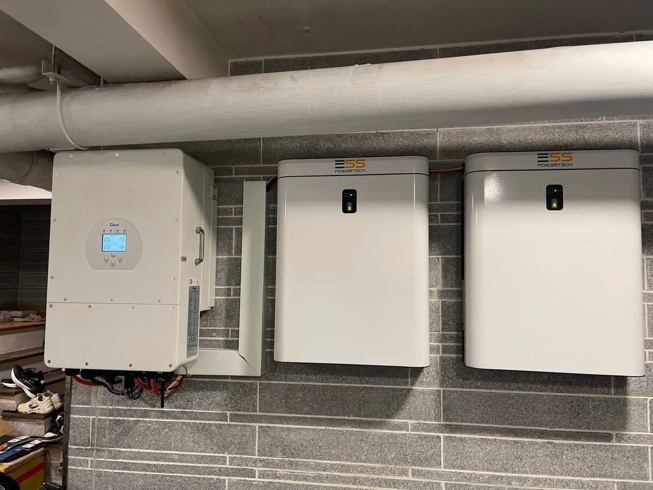 Hệ thống 10kw 3pha hòa lưới bám tải
