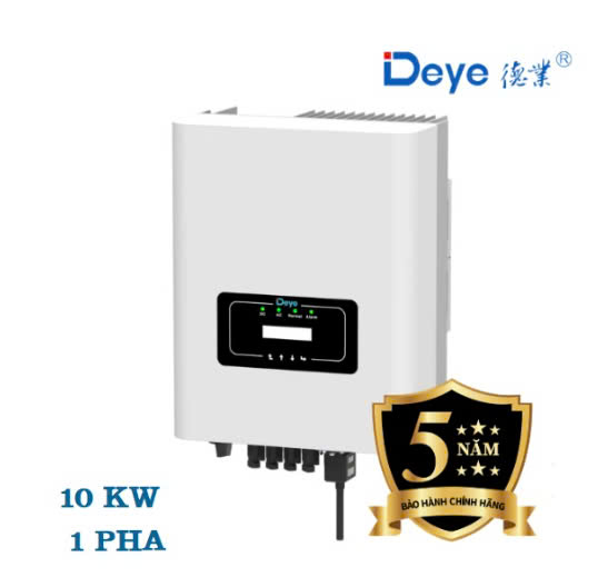 Biến tần DEYE 10kW 1 Pha hòa lưới | Inverter DEYE SUN-10K-G